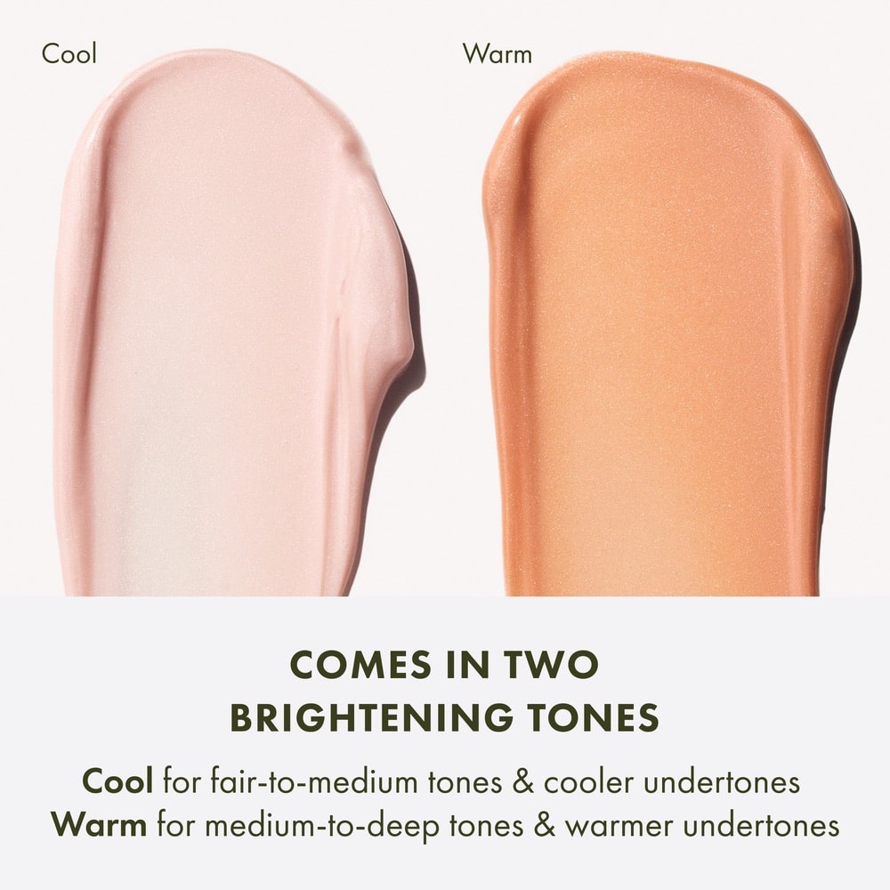 Crème pour les yeux illuminatrice avec vitamine C et niacinamide GinZing™, Clair, 15 ml