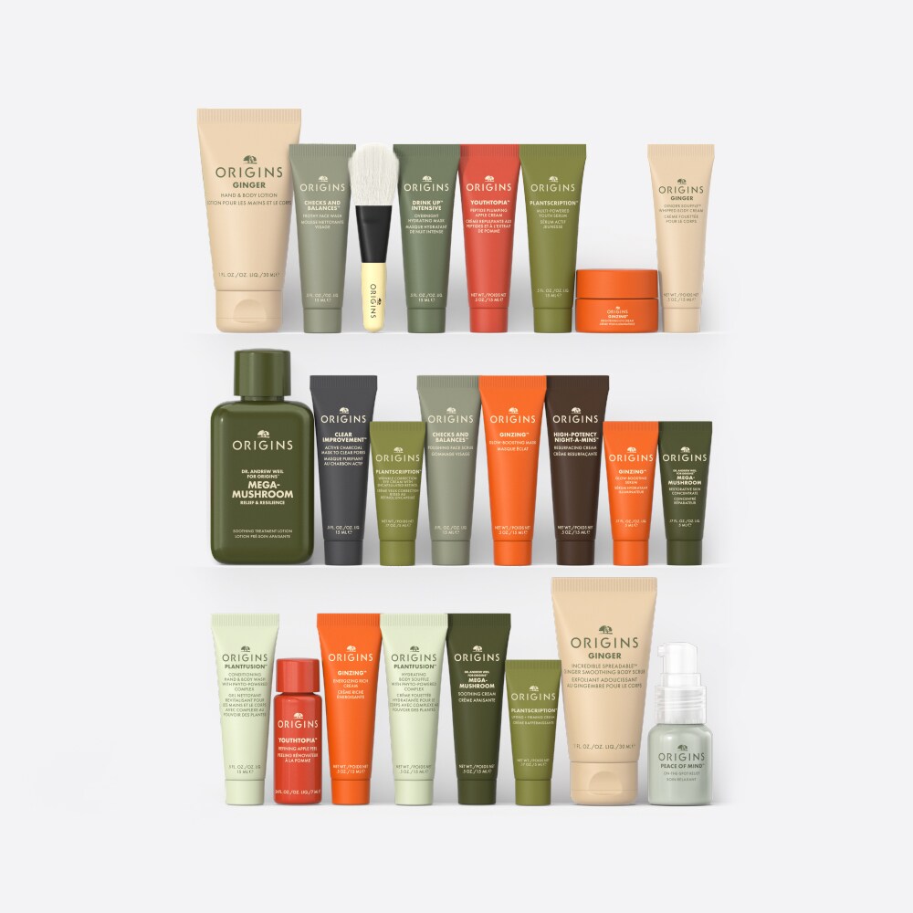 24 jours Origins Funhouse Essentials pour le visage et le corps (valeur de 369 $) 