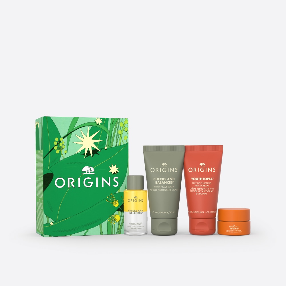 ESSENTIELS POUR NETTOYER ET ÉCLAIRCIR Nos essentiels de soins de la peau les plus appréciés (valeur de 77 $)